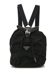 Nylon Vela Mini Cinch Backpack Black