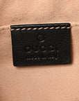 Calfskin Matelasse GG Marmont Belt Bag Black