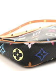 Monogram Multicolor Pochette Accessories Black