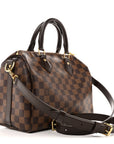 Damier Ebene Speedy Bandouliere 25