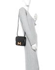 Matte Alligator Constance 18 Black