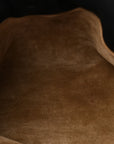 Nappa Calfskin Medium Flamenco Knot Clutch Black