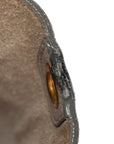 Soft Grained Calfskin Small Sangle Bucket Bag Light Taupe