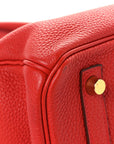 Togo Birkin 30 Rouge Tomate