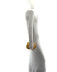 Textured Deerskin Intrecciato Candy Jodie Yellow