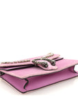 Velvet Crystal Super Mini Dionysus Shoulder Bag Malva