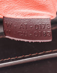 Satin Calfskin Mini Tri-Color Luggage Blood