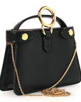 Nappa Sigma Pico Peekaboo Charm Black