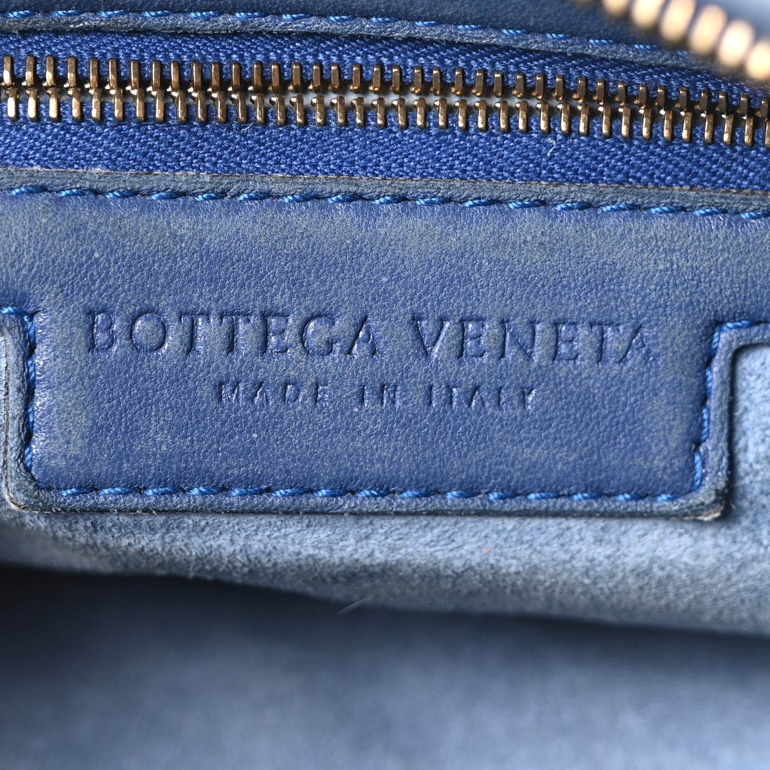 Nappa Intrecciato Medium Veneta Hobo Oceano