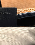 Straw Lux Boarded Dyana Lux Calfskin Small Jackie 1961 Hobo Dark Natural Blue