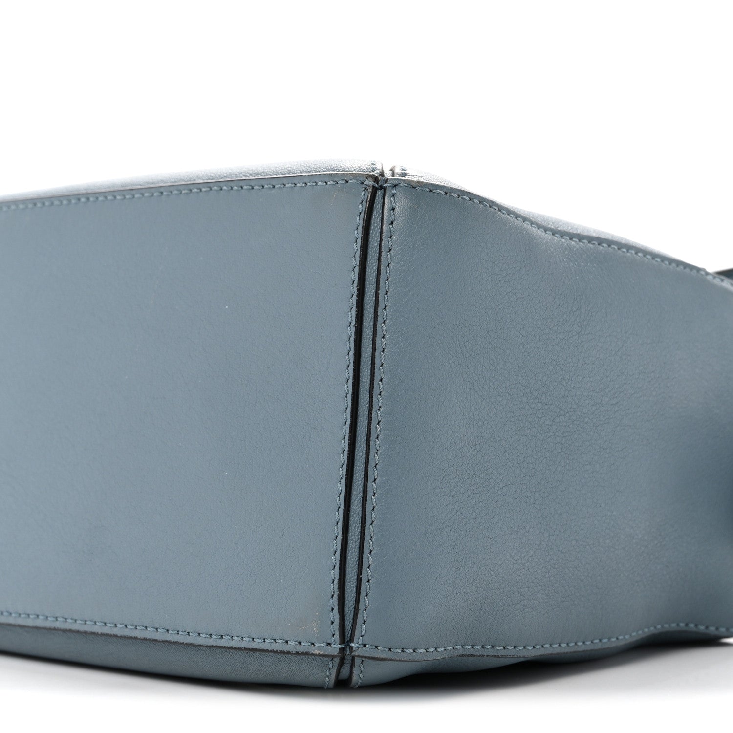 Calfskin Small Puzzle Bag Stone Blue