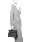 Togo Birkin 25 Gris Meyer