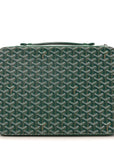 Goyardine Universal Companion Portfolio Green