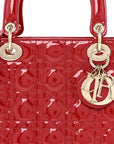 Patent Cannage Medium Lady D1OR Red