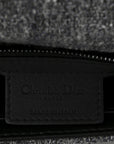 Tweed Macrocannage Medium Caro Bag Black