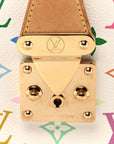 Monogram Multicolor Speedy 30 White
