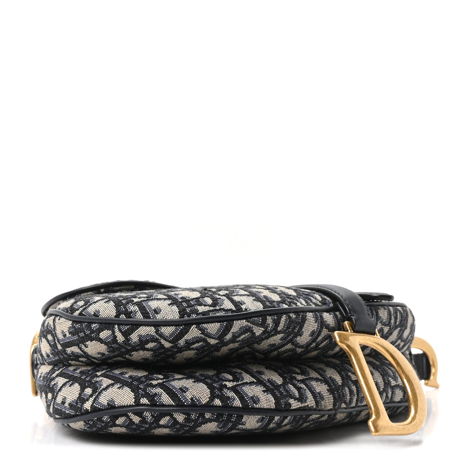 Oblique Saddle Bag Blue