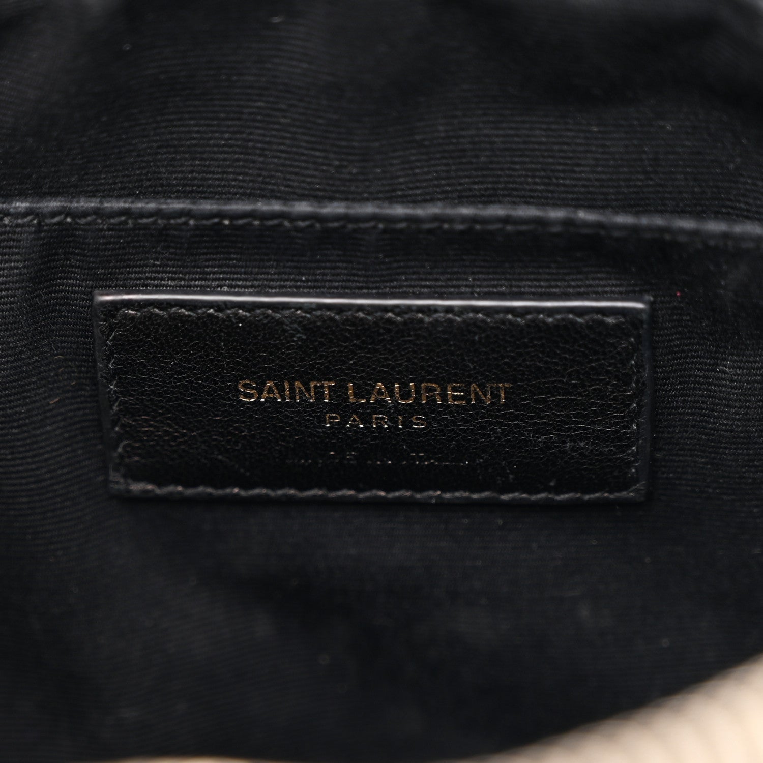 Calfskin Matelasse Monogram Lou Camera Bag Black