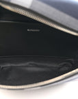 House Check Sonny Bum Bag Navy Grey