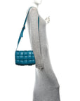 Nappa Maxi Intreccio Padded Cassette Crossbody Bag Blaster