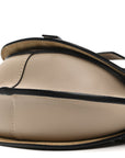 Calfskin Jacquard Mini Gate Dual Bag Clay