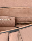 Grained Calfskin Saddle Bag With Strap Fard