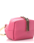 Calfskin Micro Bon Bon Bag Candy Pink