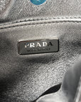 Spazzolato Concert Printed Cleo Shoulder Bag Argento