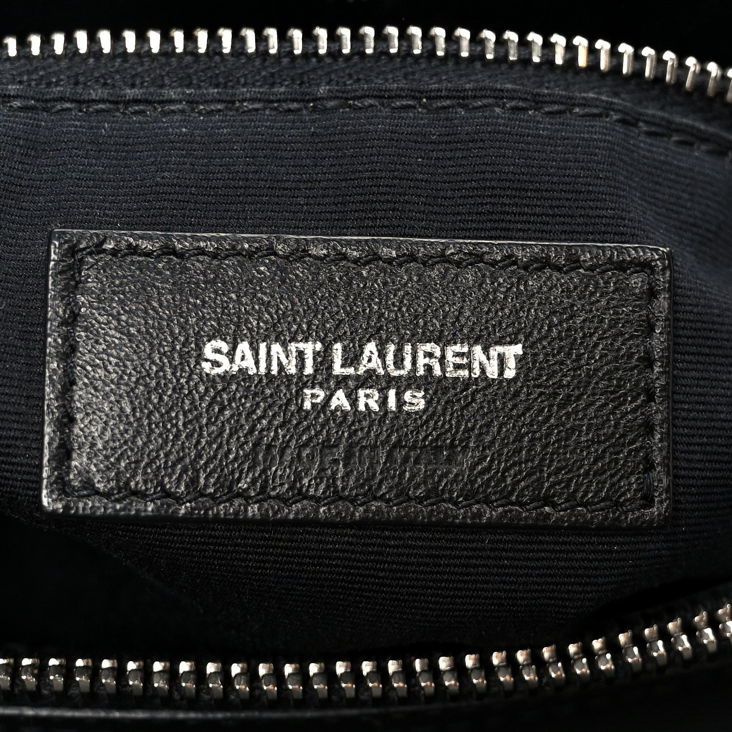 Calfskin Y Quilted Monogram Medium Loulou Chain Satchel Black
