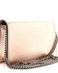 Metallic Calfskin Super Mini Dionysus Shoulder Bag Rose Gold