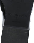 Glossy Calfskin Monsieur Loafers 37 Black