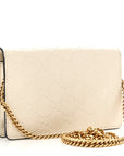GCCIssima Mini Cherry Chain Bag White