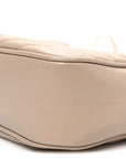 Calfskin Matelasse Monogram Lou Camera Bag Dark Beige