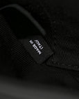 Calfskin Quilted CC Uniform Flap Belt Bag Black
