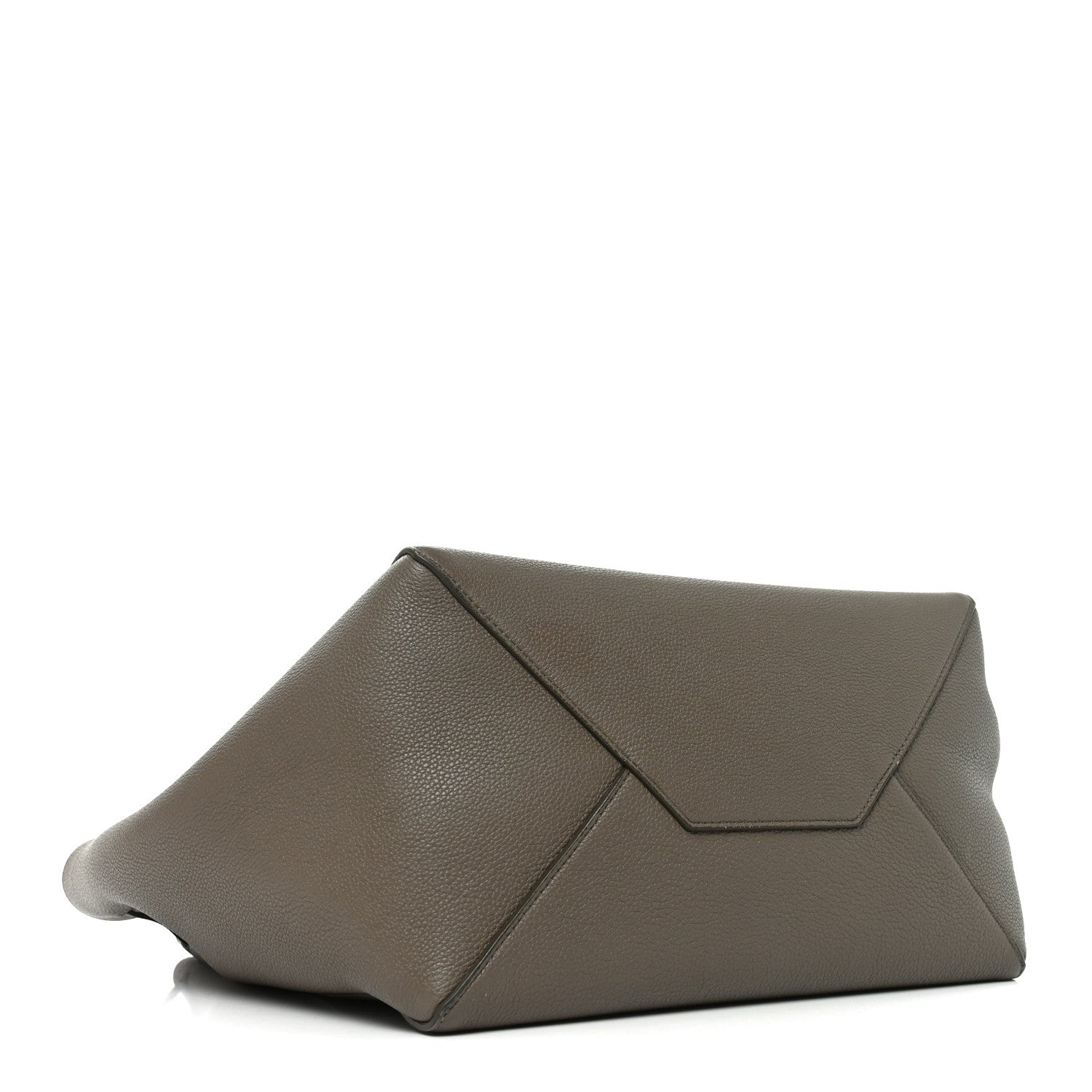 Soft Grained Calfskin Small Belt Cabas Phantom Taupe