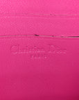 Lambskin Cannage Miss D1OR Promenade Pouch Fuchsia