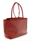Goyardine Bellechasse Biaude MM Tote Red