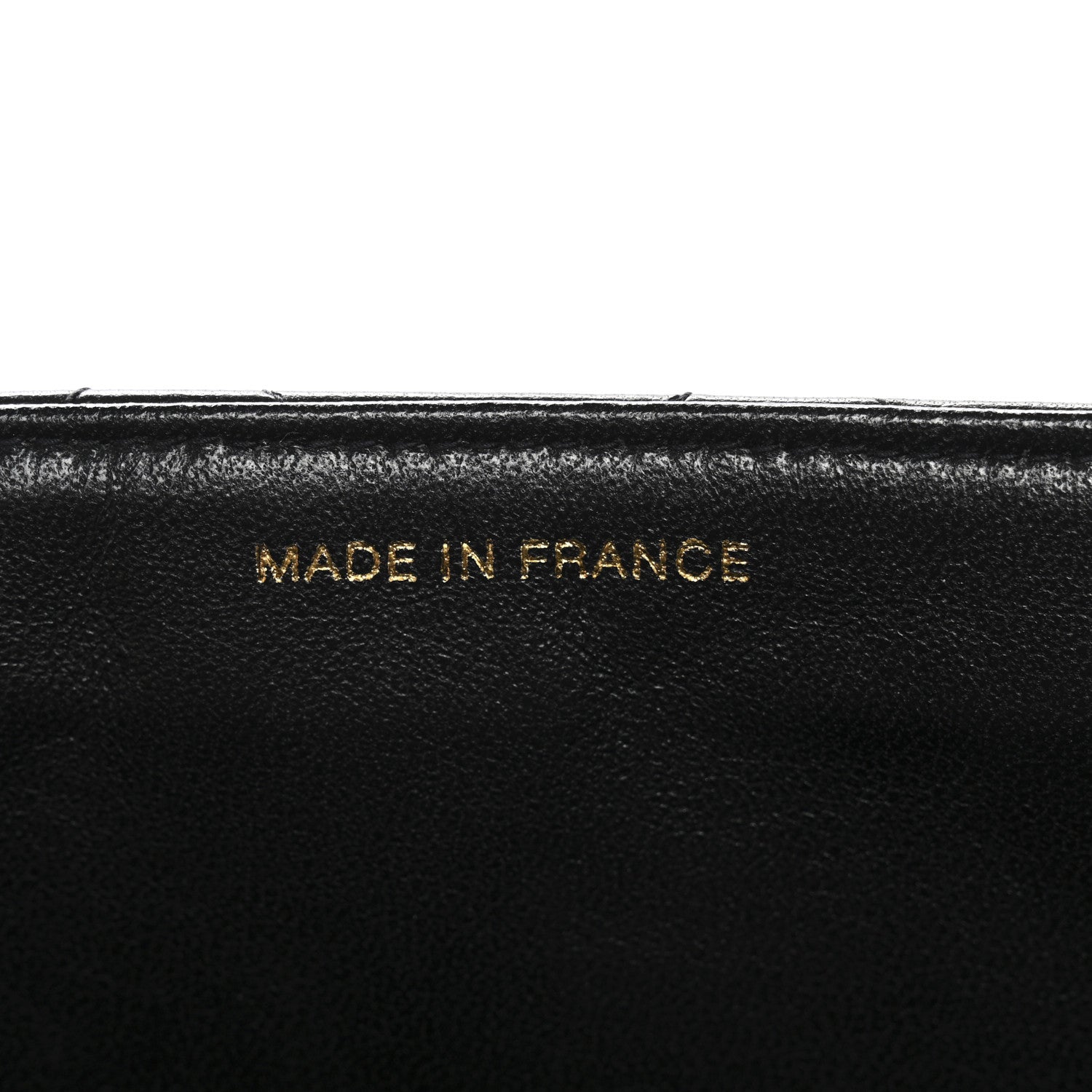 Lambskin Quilted Jumbo Single Flap Black