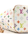 LV X TM Monogram Multicolor Neverfull MM White
