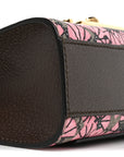GG Supreme Monogram Bengal Small Padlock Shoulder Bag Beige Pink