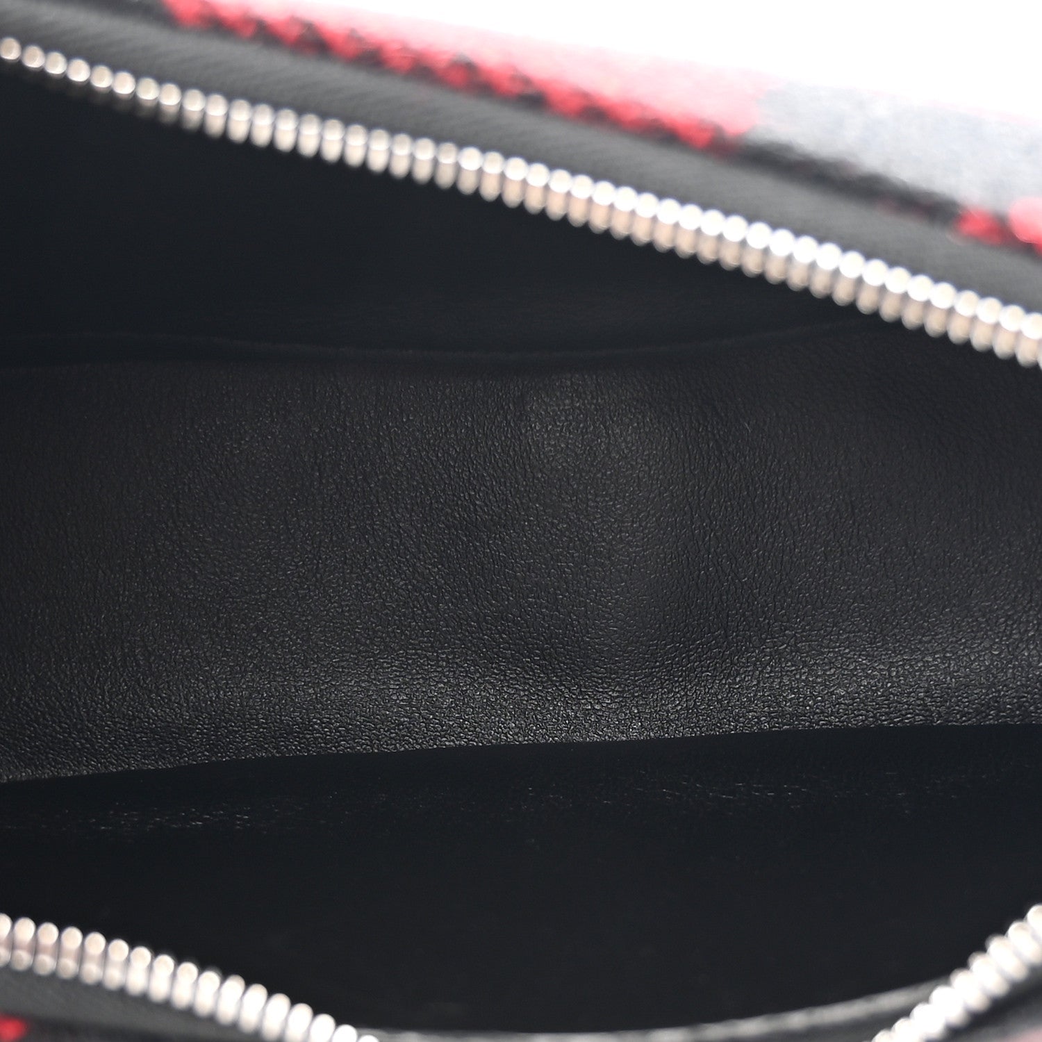 Wool Tartan Medium Ava Triomphe Shoulder Bag Red Black