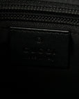 GG Supreme Monogram Web Messenger Bag Black