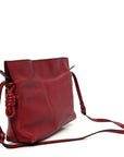 Calfskin Mini Flamenco Knot Bag Red
