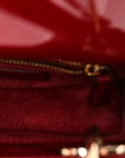 Patent Cannage Mini Lady D1OR Red