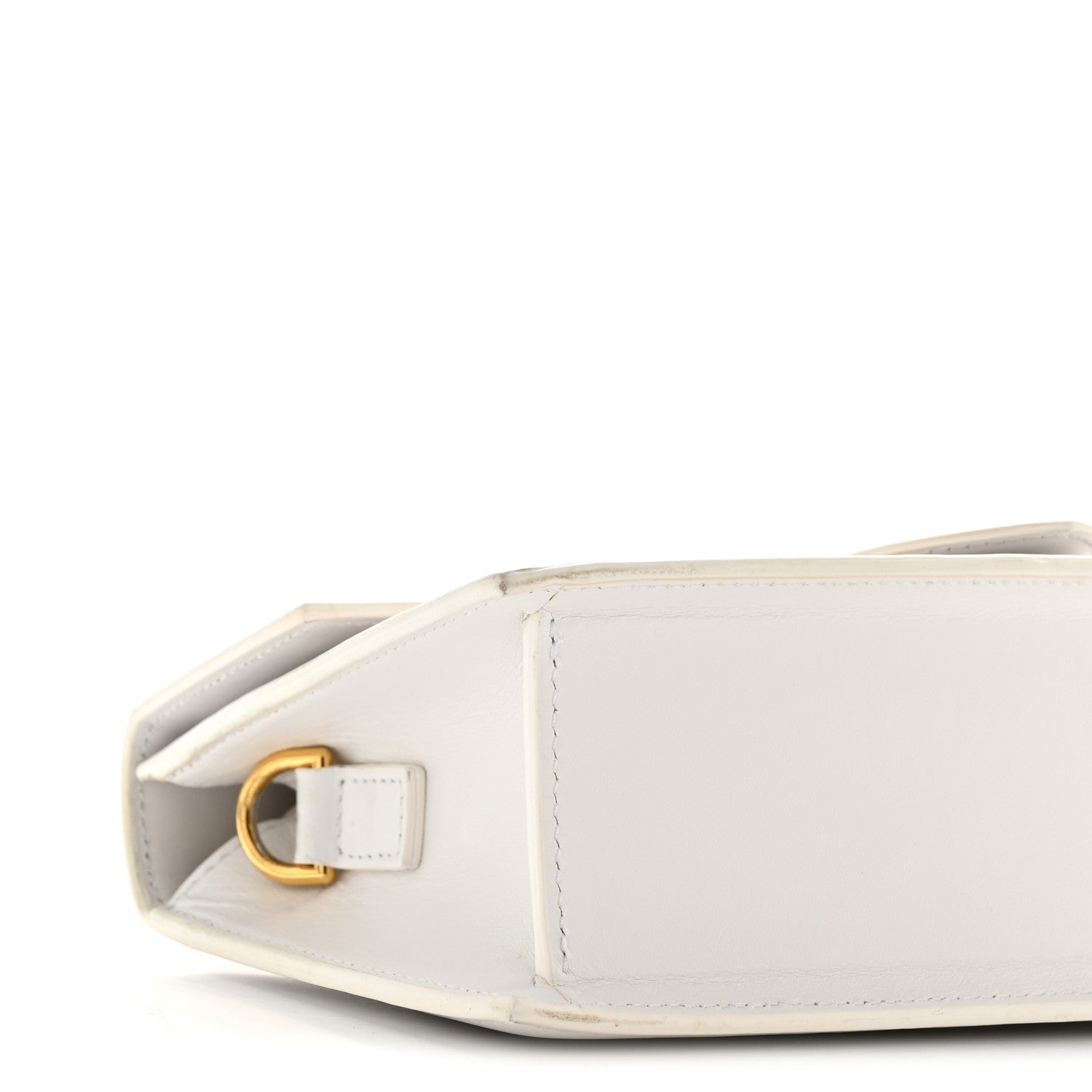 Smooth Calfskin Le Bambino White