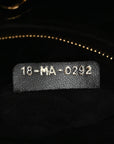 Lambskin Cannage Large Lady D1OR Black