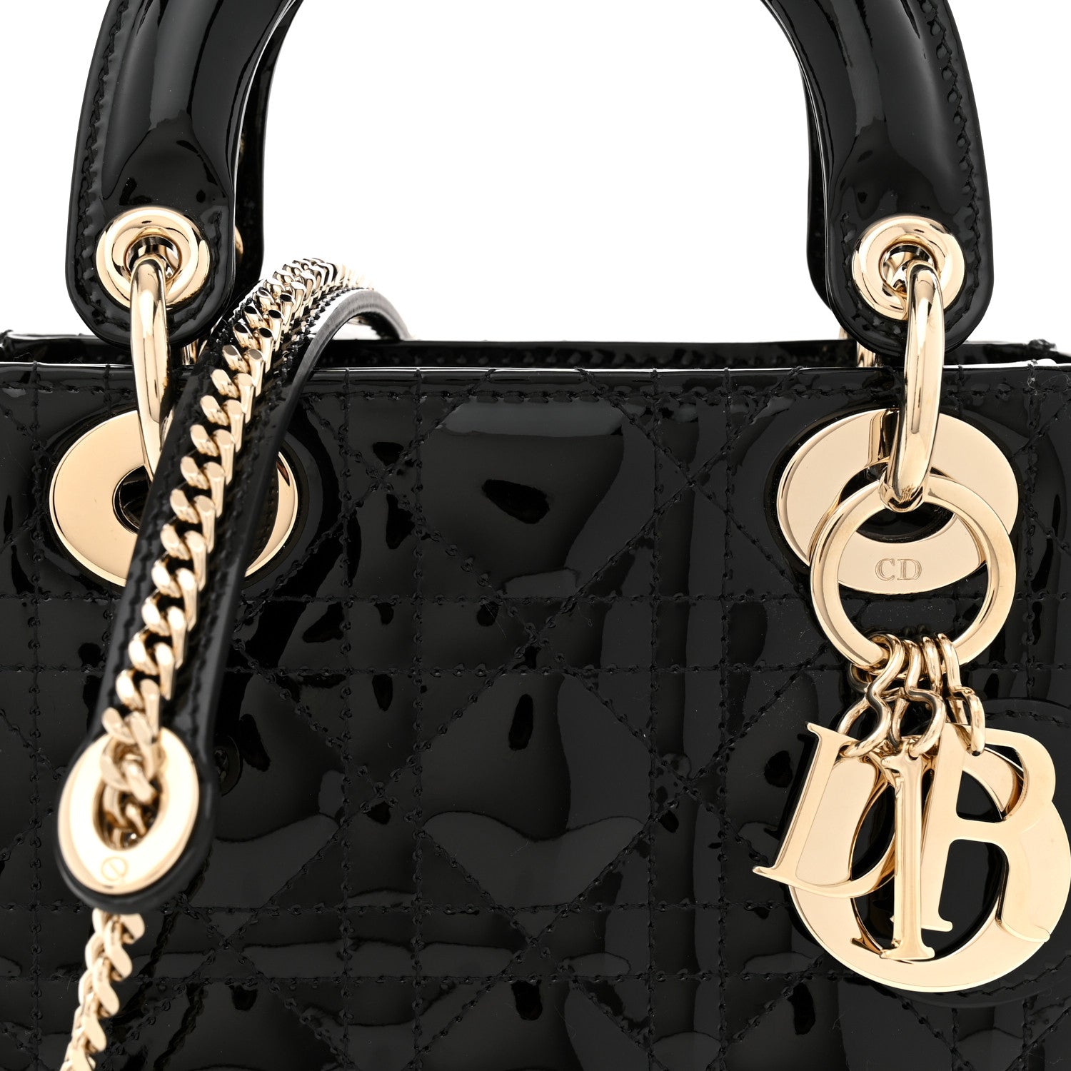 Patent Cannage Mini Lady D1OR Black