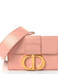Smooth Calfskin Micro 30 Montaigne Flap Bag Pale Pink