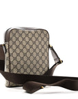GG Supreme Monogram Web Small Ophidia Slingbag Beige Ebony New Acero