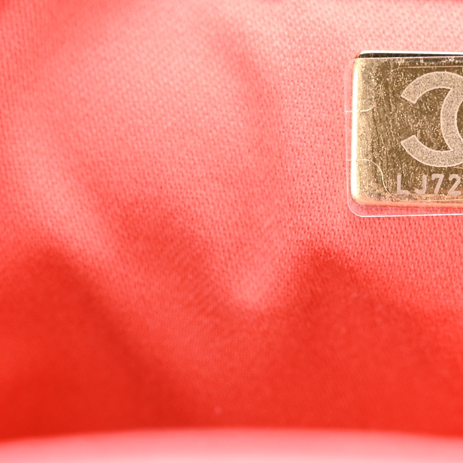 Caviar Quilted Mini CHNL 25 Handbag Coral